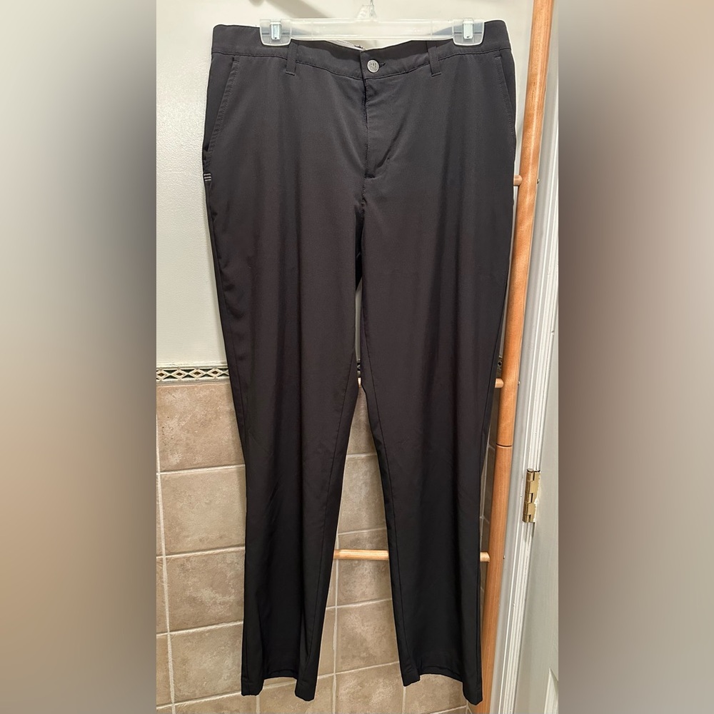 Adidas Golf Pants Performance Mens 32x29 Black Ultimate 365 Stretch - Picture 5 of 6